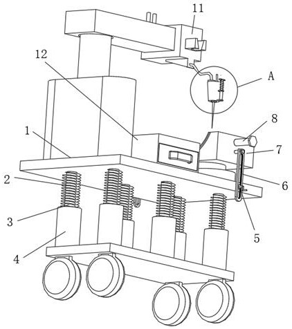 Novel mobile medical equipment for anesthesiology department