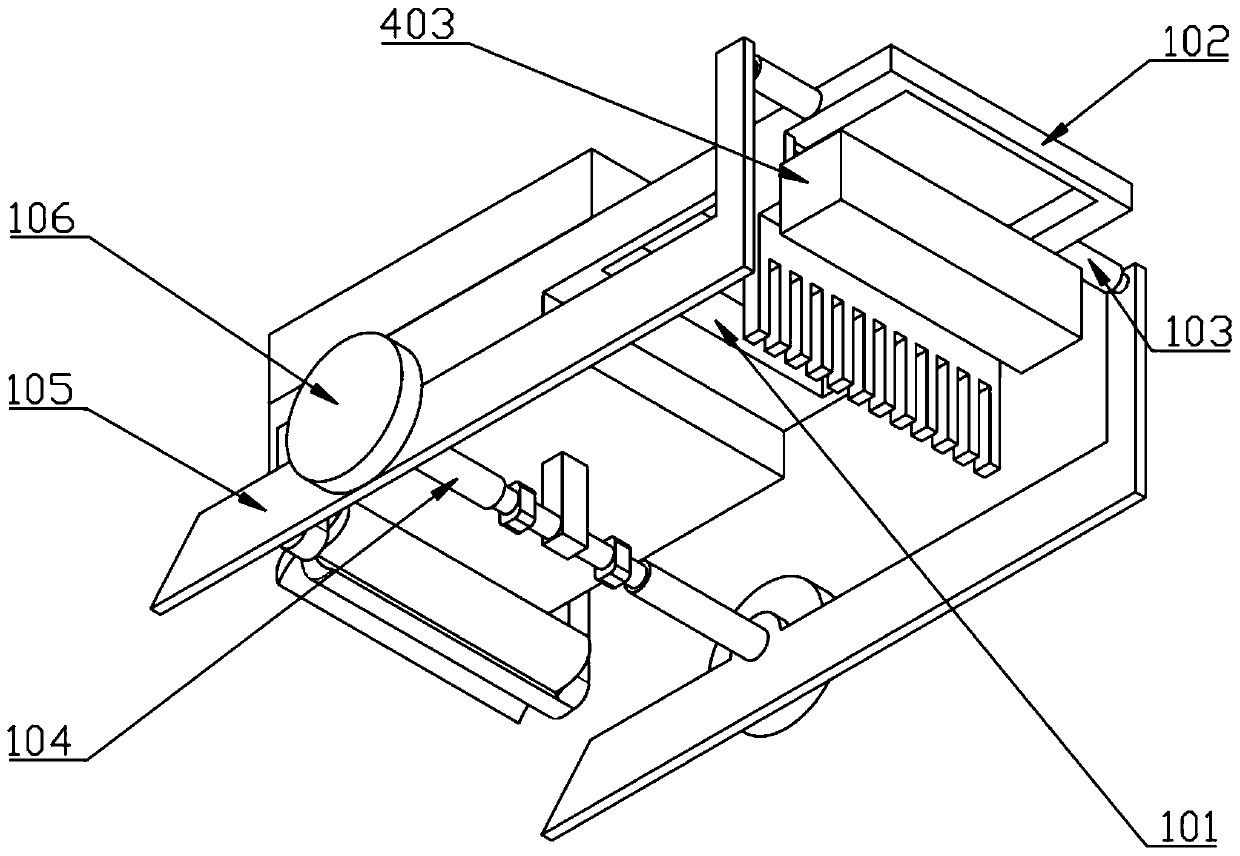 Agricultural soil plowing and repairing device