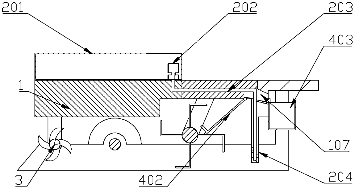 Agricultural soil plowing and repairing device