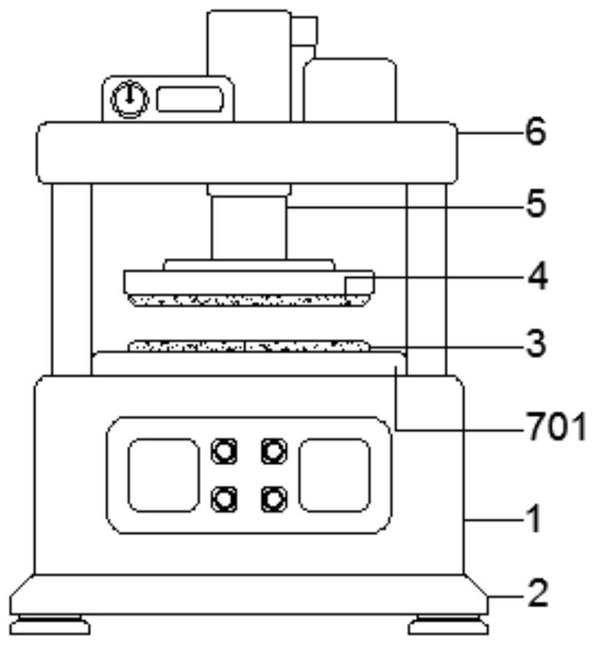 Stamping equipment and stamping method for oil pump cover machining