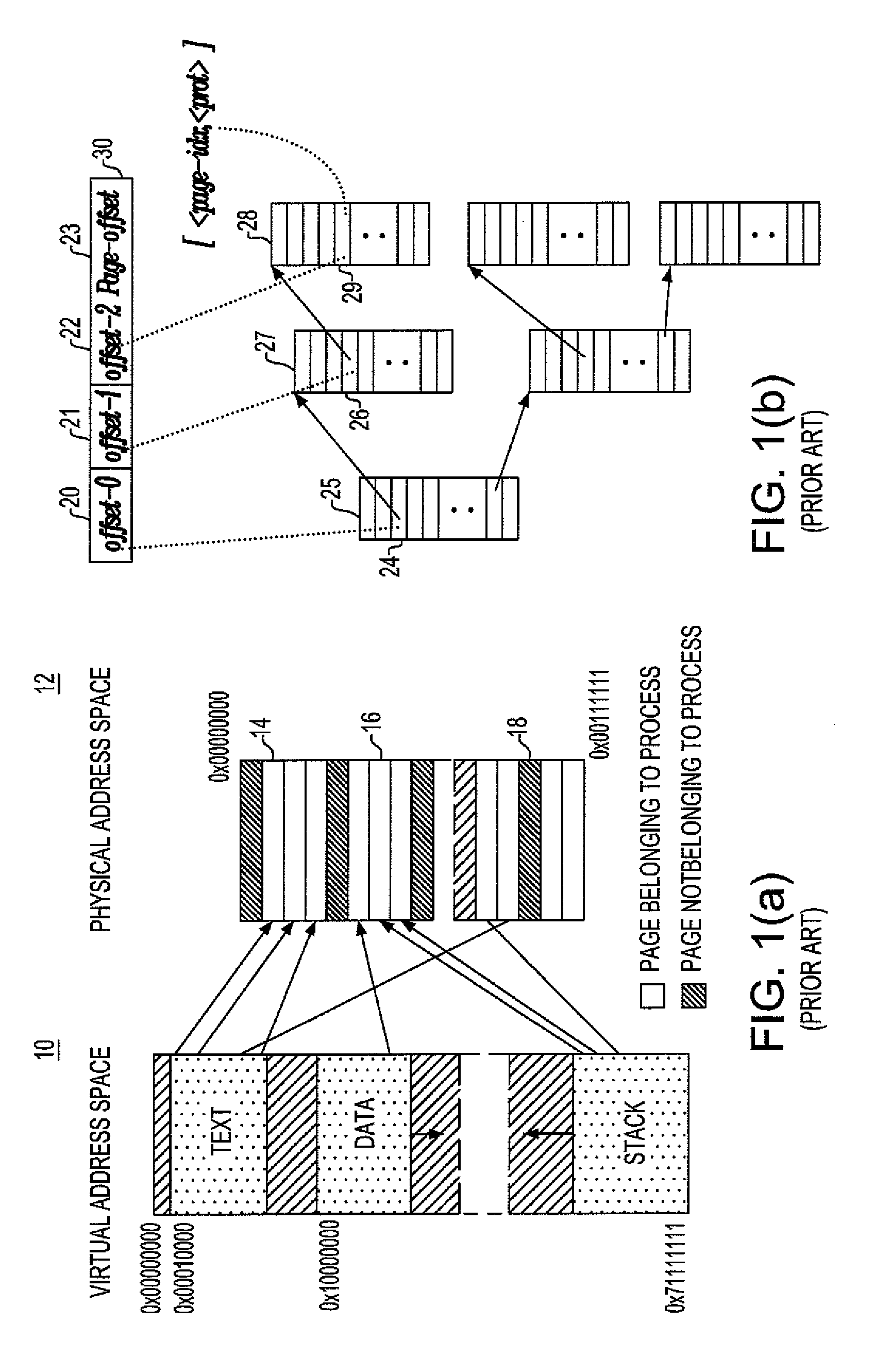 Method and apparatus for managing software controlled cache of translating the physical memory access of a virtual machine between different levels of translation entities
