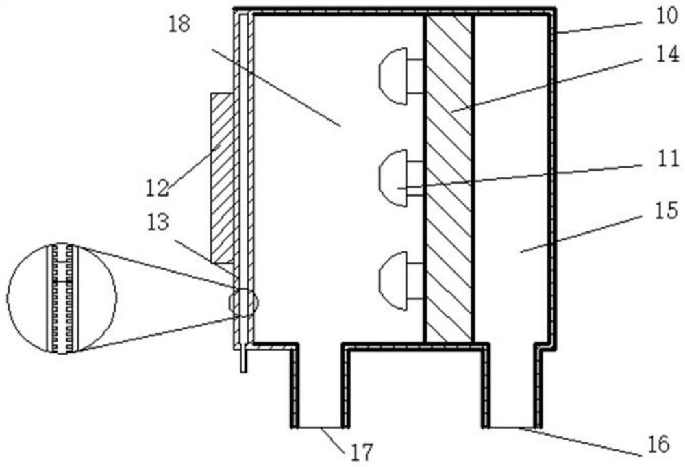 A spray chamber and steam chamber integrated phase change cooling device and system