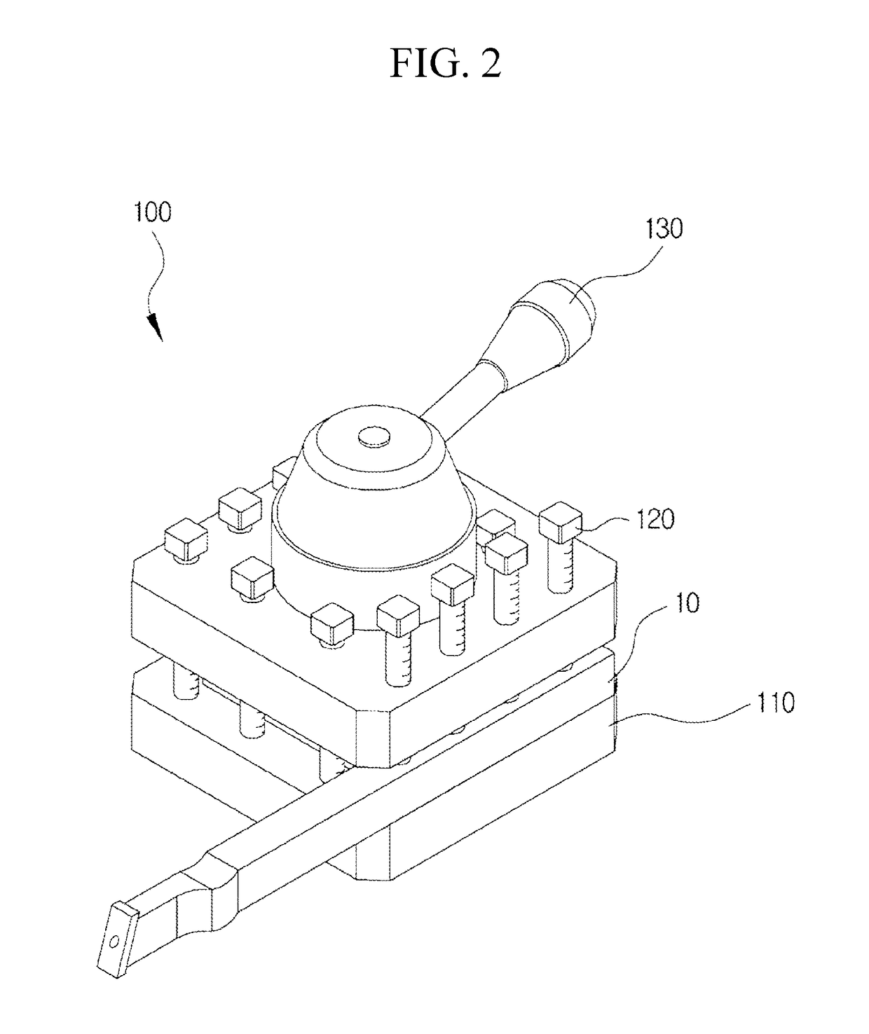 Apparatus and method for attenuation of vibration in machine tool