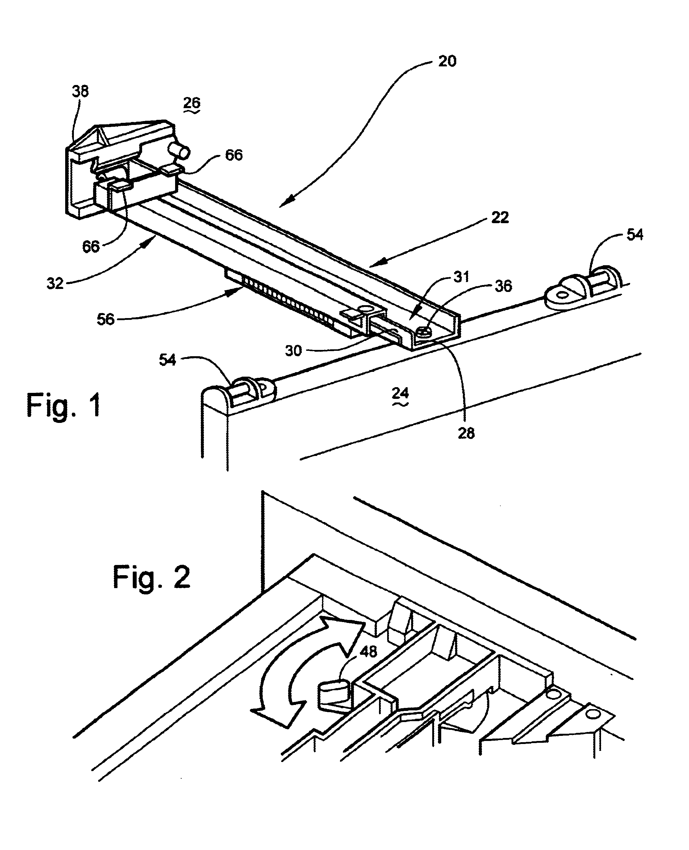 Drawer support and closure apparatus