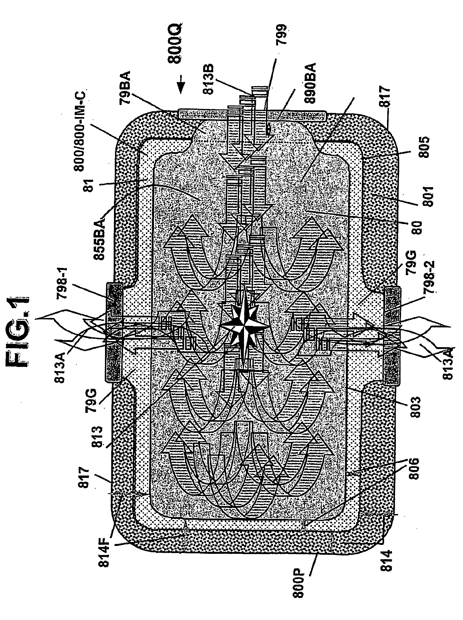 Energy pathway arrangement