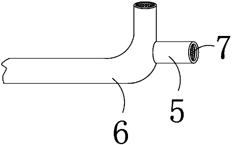 Diseased animal pyrolysis carbonization treatment device