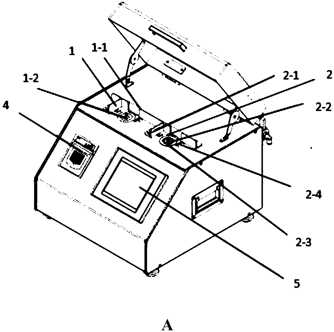 Cigarette package sealing degree detection device