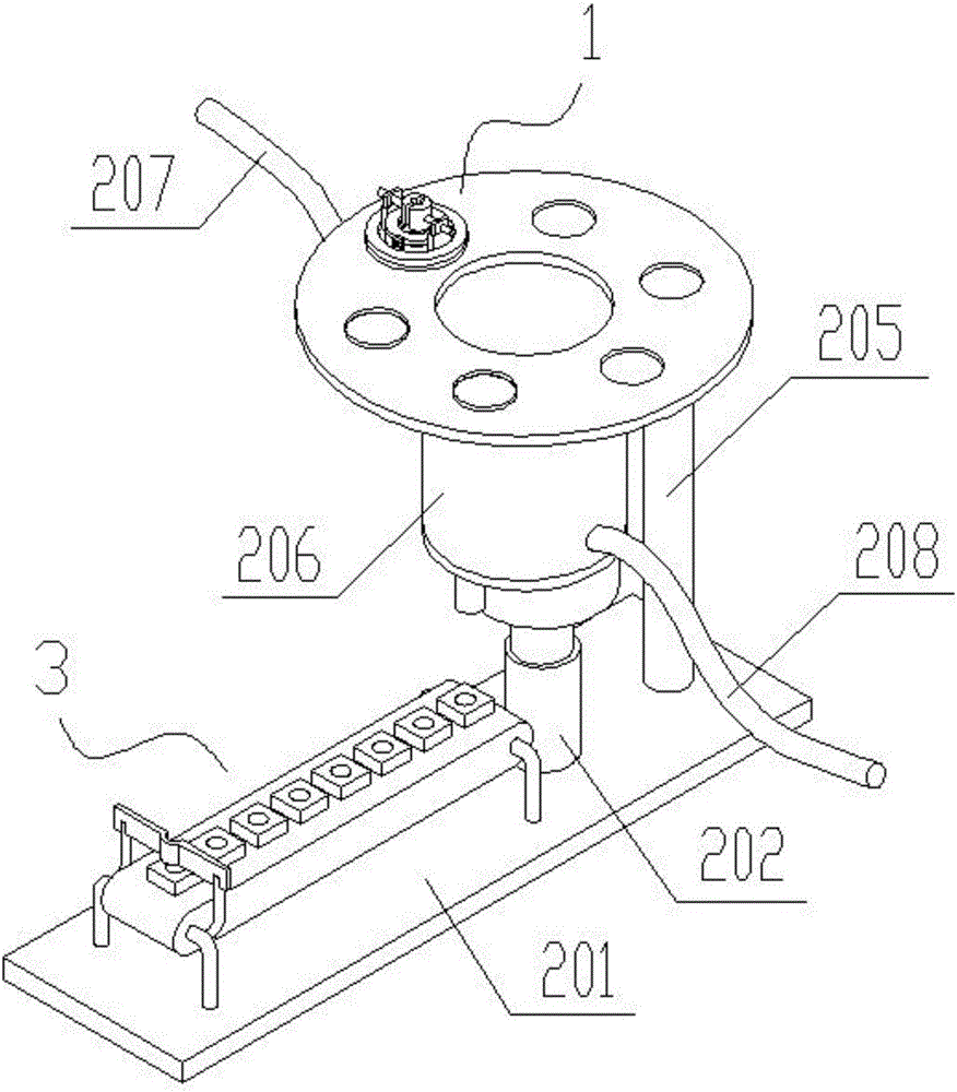 Comprehensive acupuncture and moxibustion instrument with acupuncture apparatus disinfection function