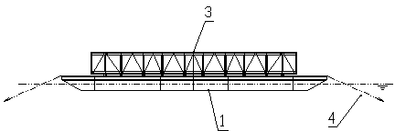 Construction method of large multifunctional over-water construction platform