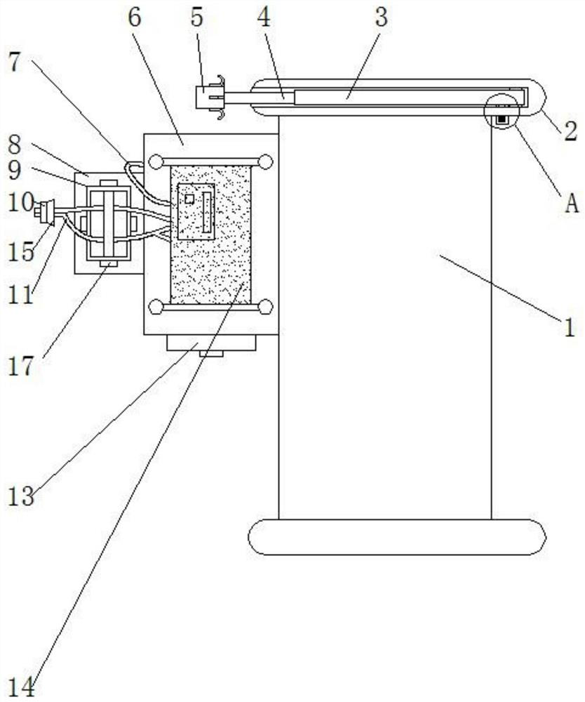 Pediatric poisoning emergency gastric lavage nursing device