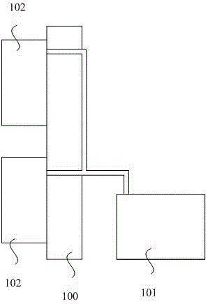 Split multi-temperature-area double-refrigeration device