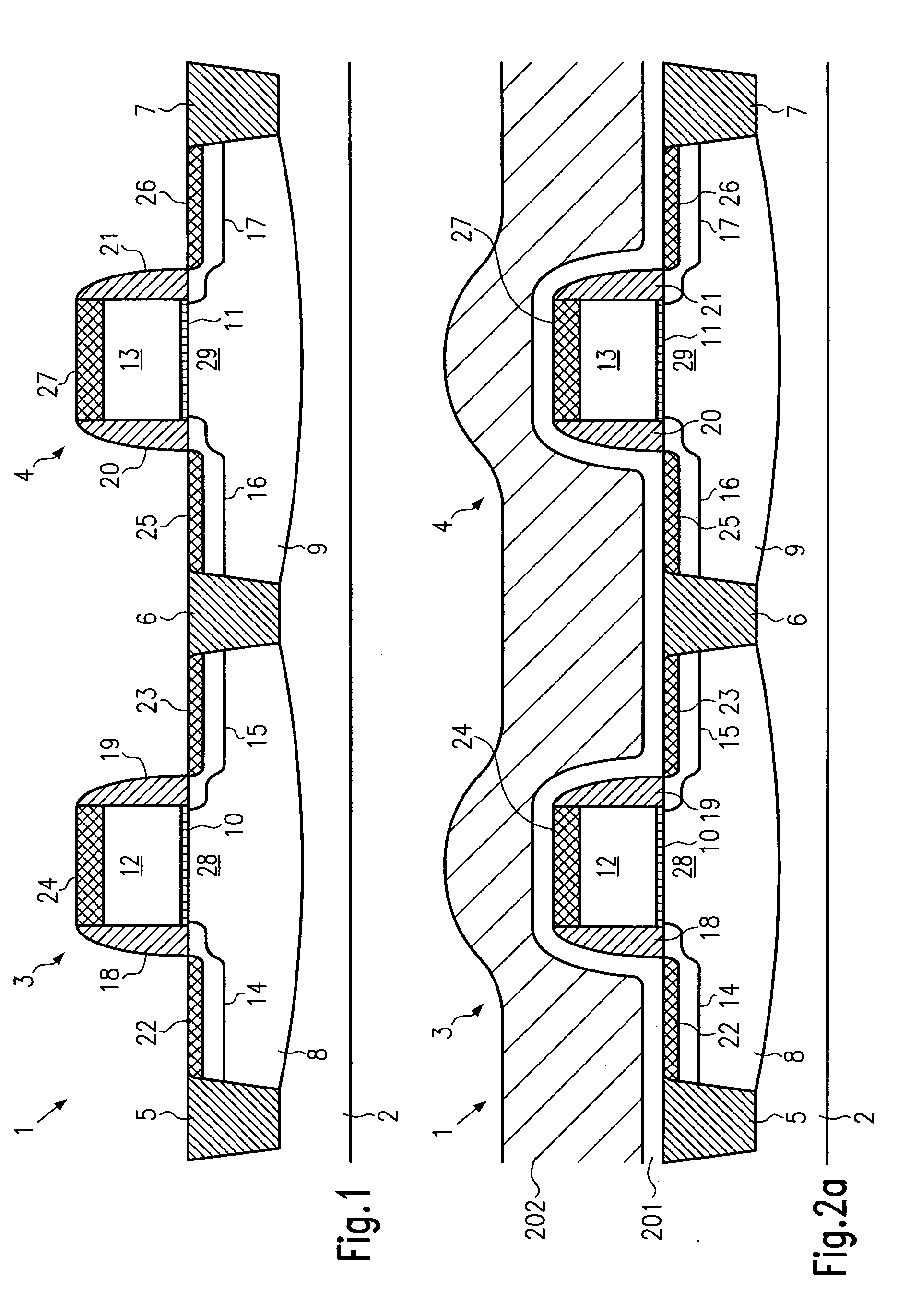 Method of forming a field effect transistor having a stressed channel region