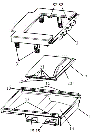 Storage box of automobile