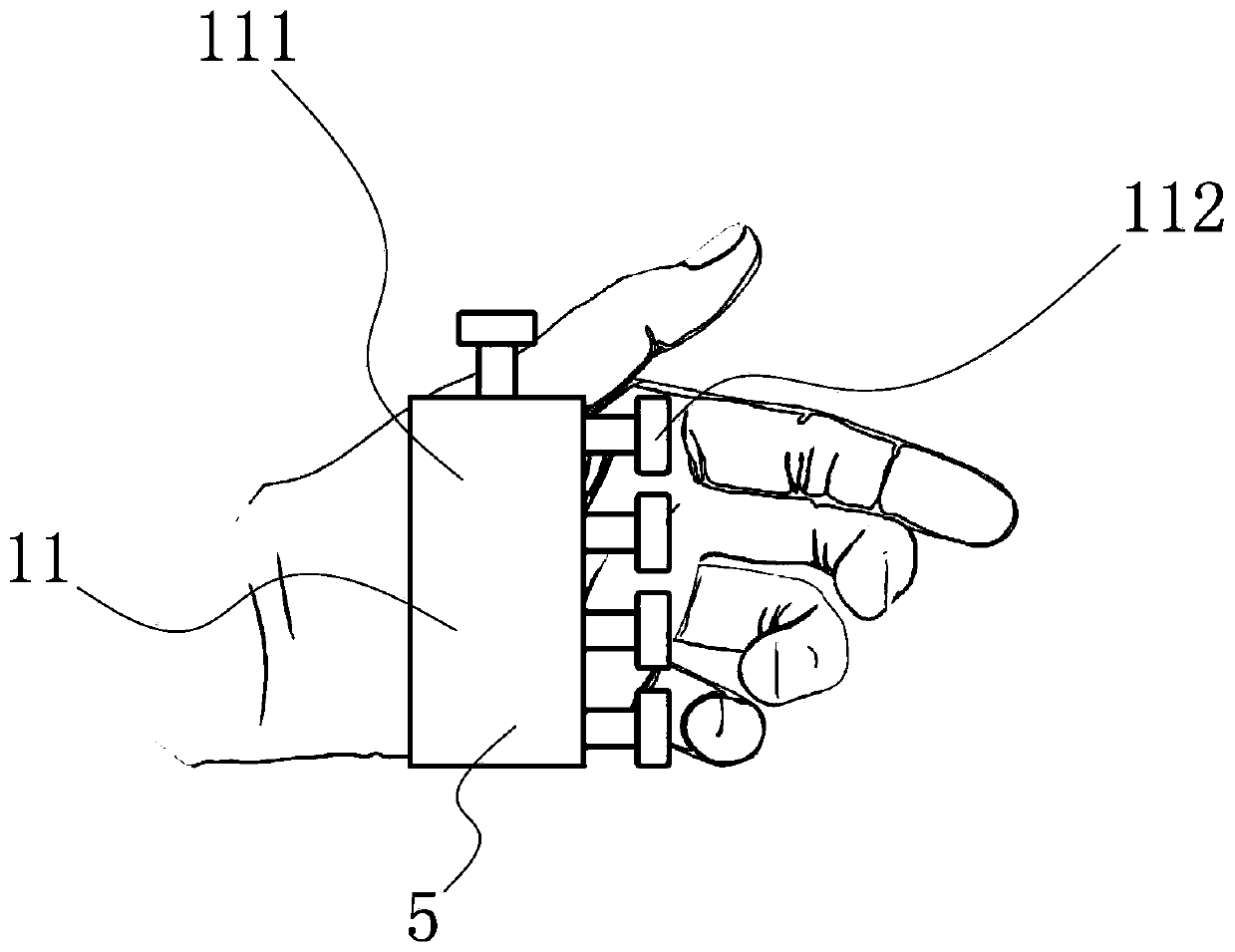 Sensory integration dysfunction measurement and training device and system based on visual and auditory paths