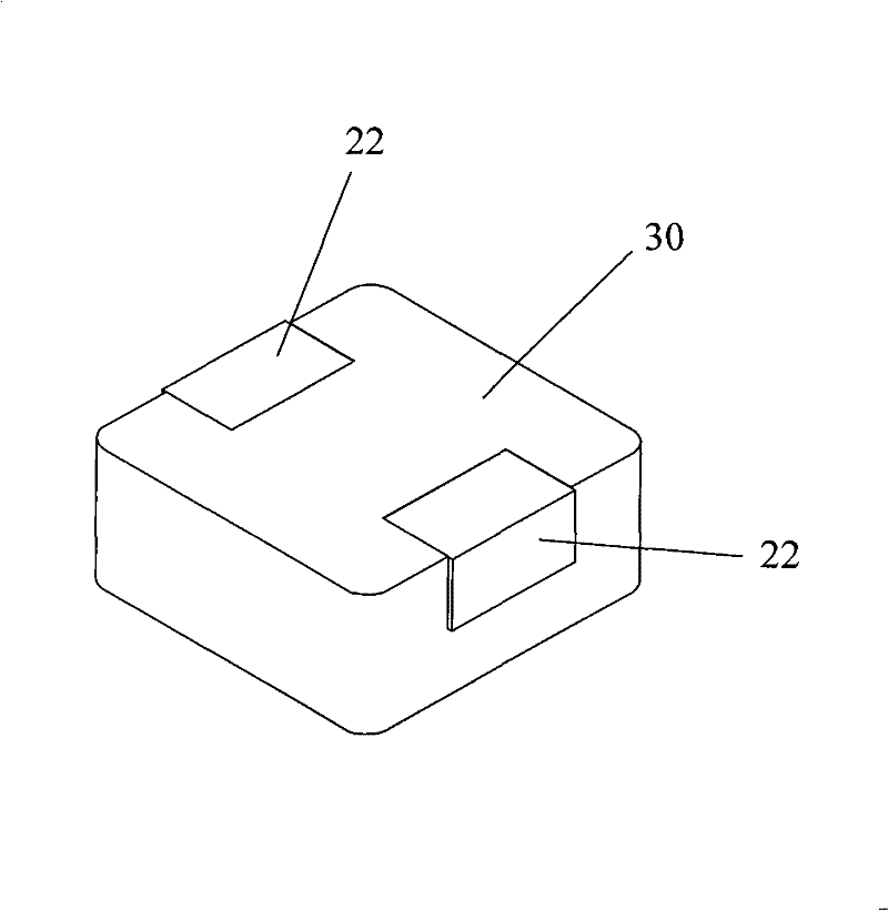 Integrally formed inductor and manufacture process thereof