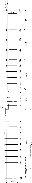 Layered deformation observation method and apparatus for deep part of groundwork