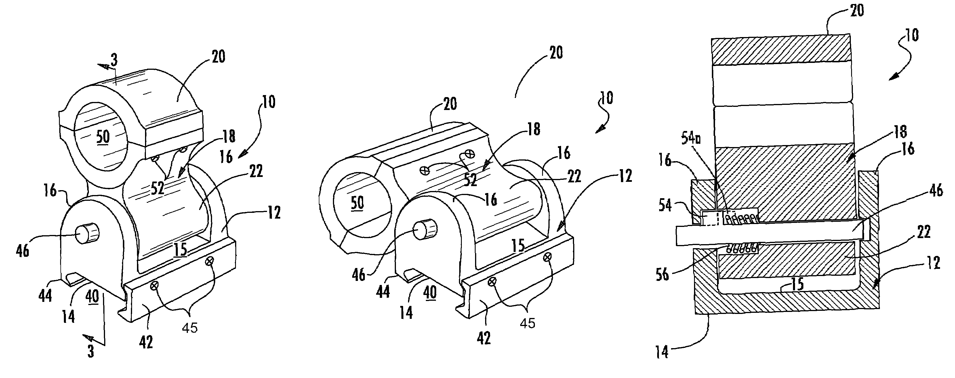 Pivoting mount for a firearm accessory