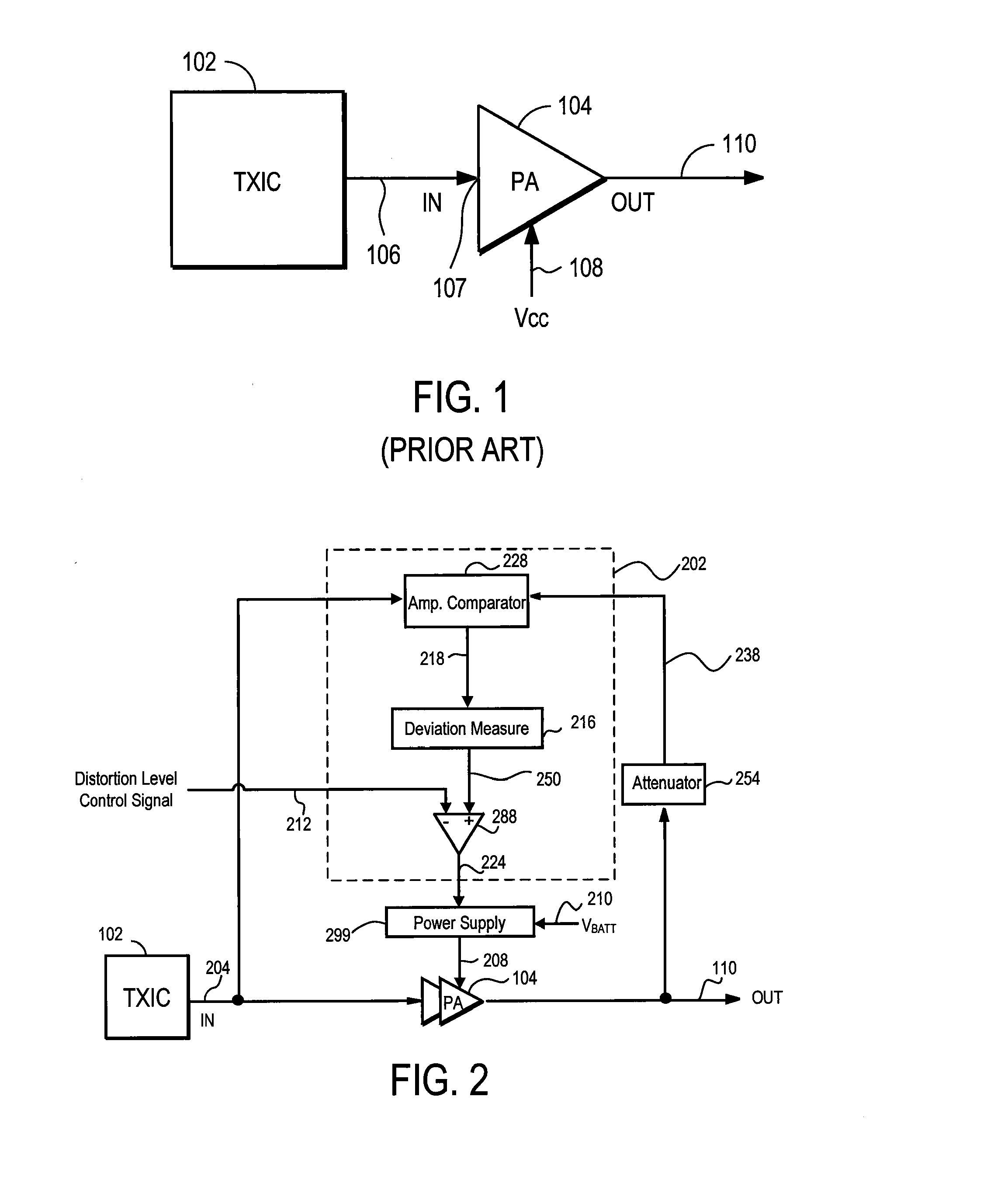 Error driven RF power amplifier control with increased efficiency