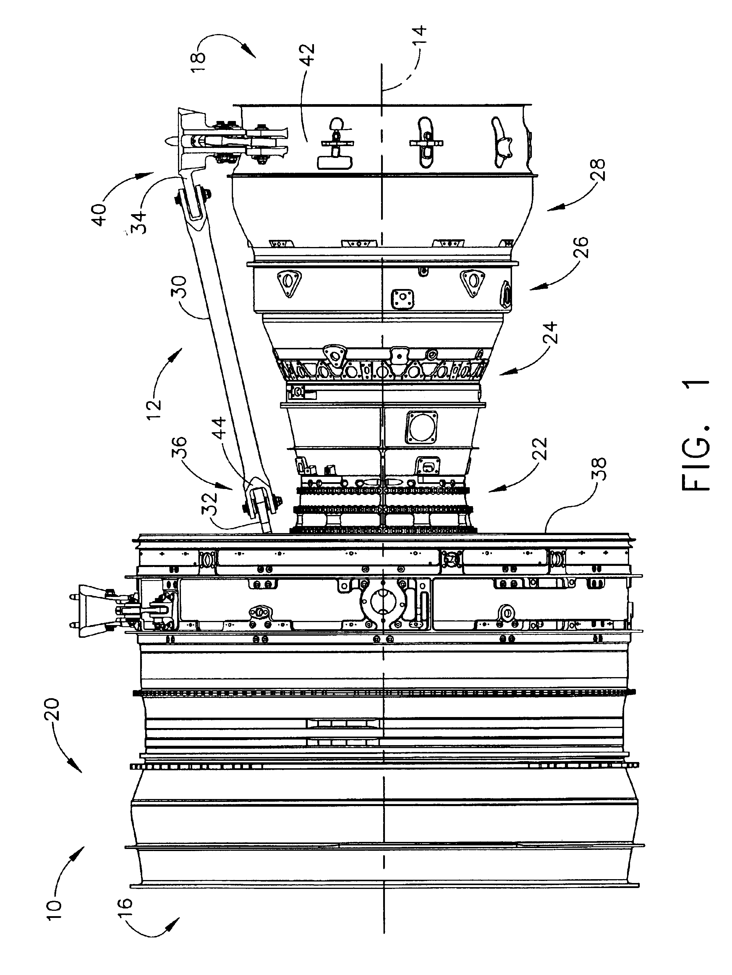 Methods and apparatus for mounting a gas turbine engine