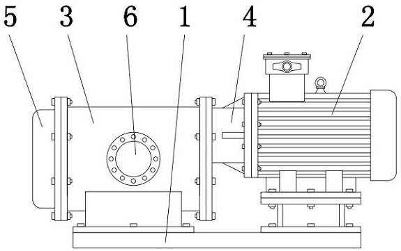 Noise reduction rotor mechanism for pump