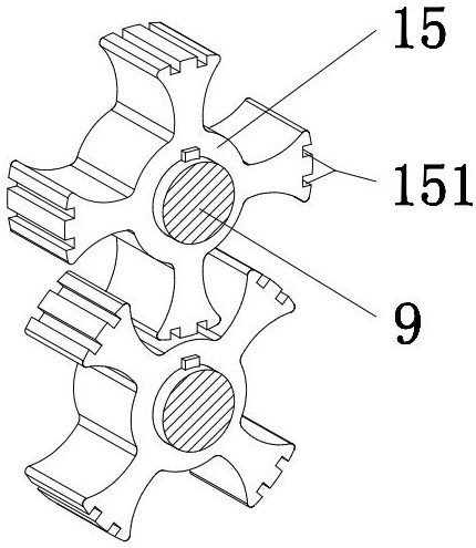 Noise reduction rotor mechanism for pump