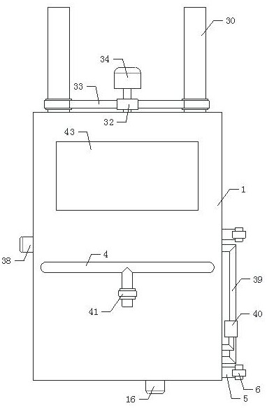 A LED display module waterproof testing equipment