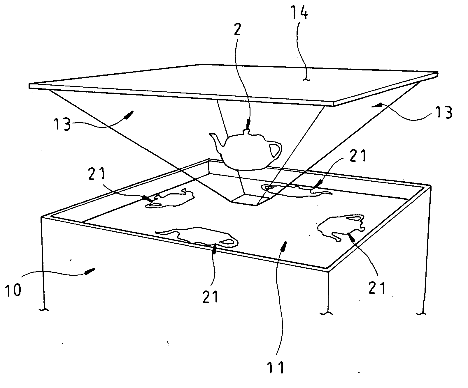 Three-dimensional image formation device