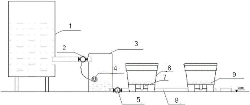 Solution feeding system for soilless culture and application