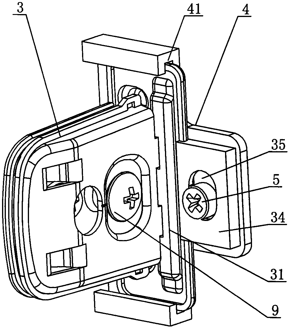 Regulating mechanism for drawer front