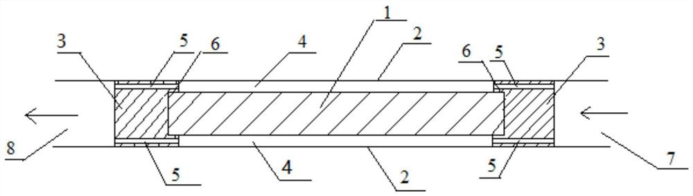 Slurry iron removal device