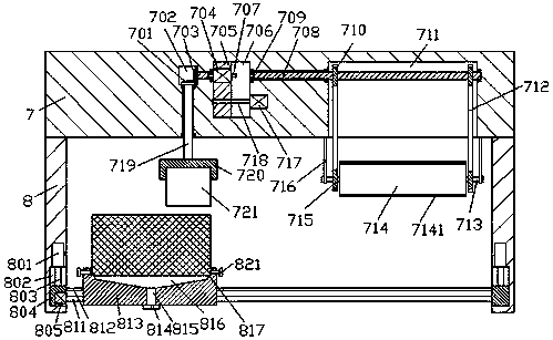 High-density plate derusting device