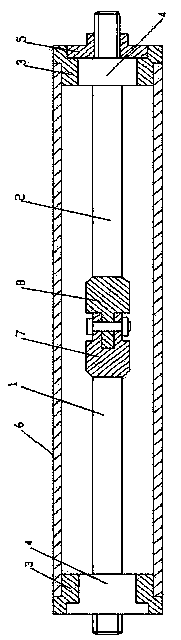 Fixing device used for machining long-cylinder thin-walled parts