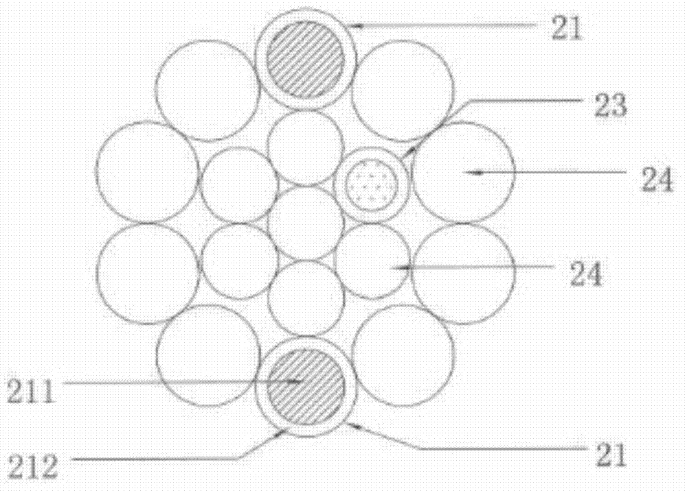 Ice melting optical fiber composite overhead ground wire or ice melting ground wire, ice melting method and matched device