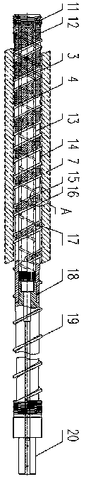 Rumination type extruder and rumination extrusion method