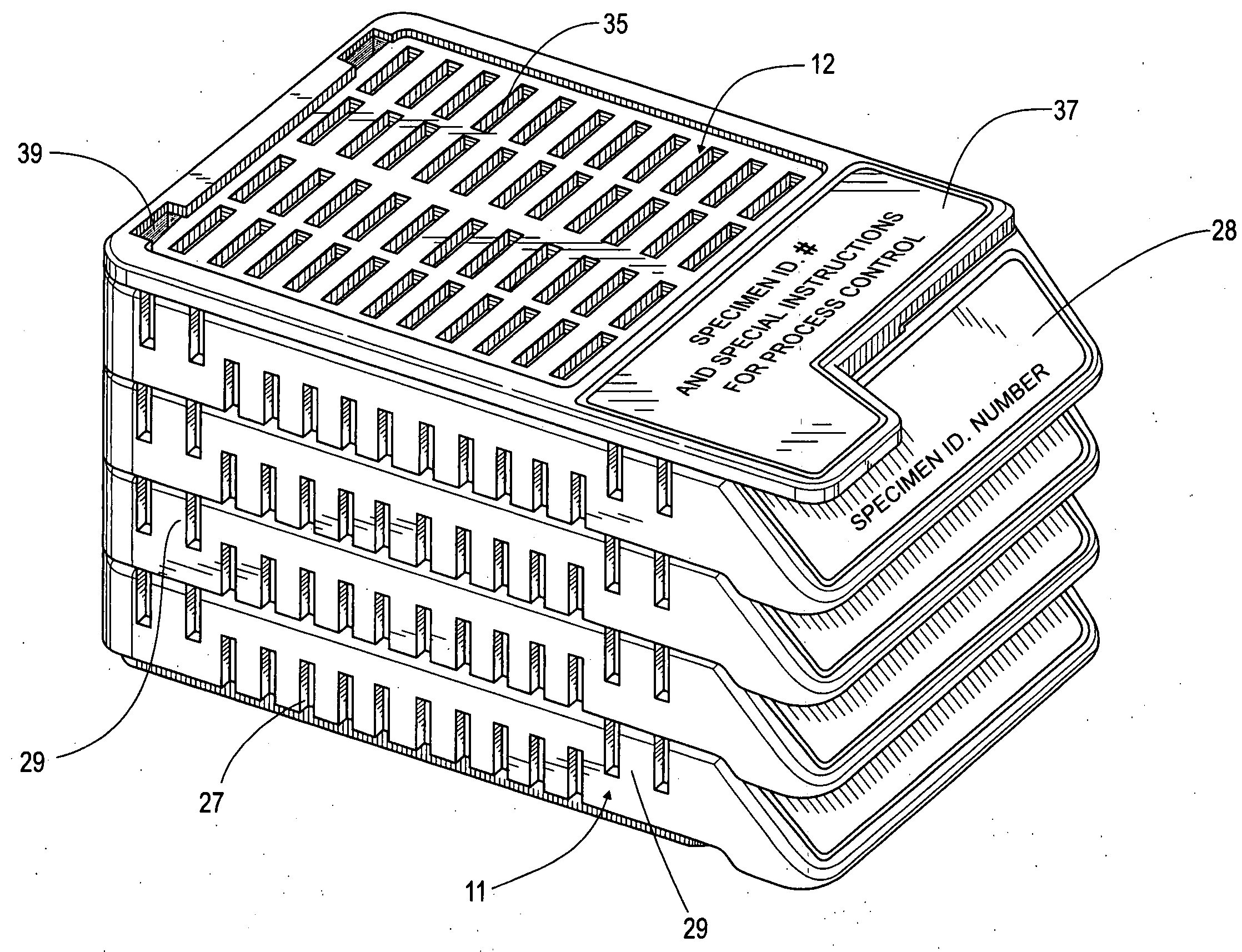 Apparatus and method for preparing tissue samples for histological examination