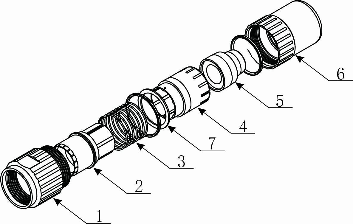 Integrated wire protection component