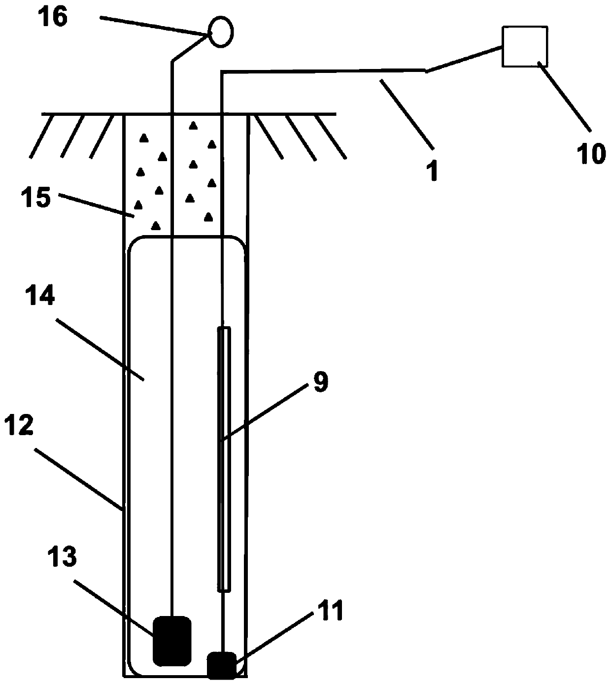 A system and method for quickly measuring the detonation velocity of explosives in deep hole blasting on site