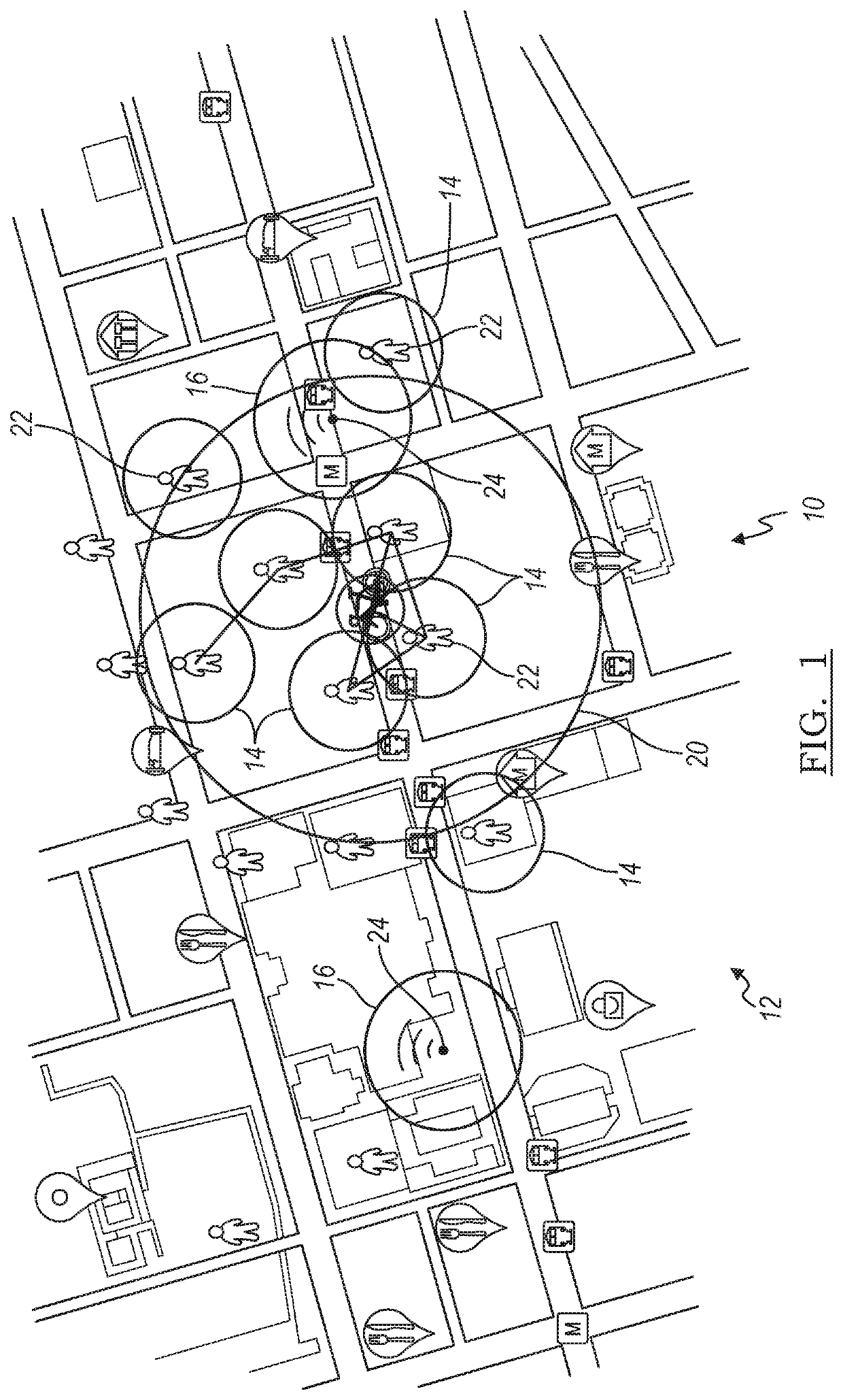 Method for locating a vehicle and user