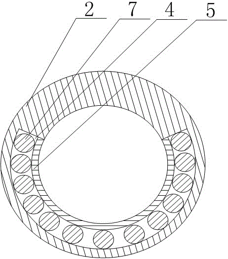 Rail type gas injection method for dual-fuel automobile