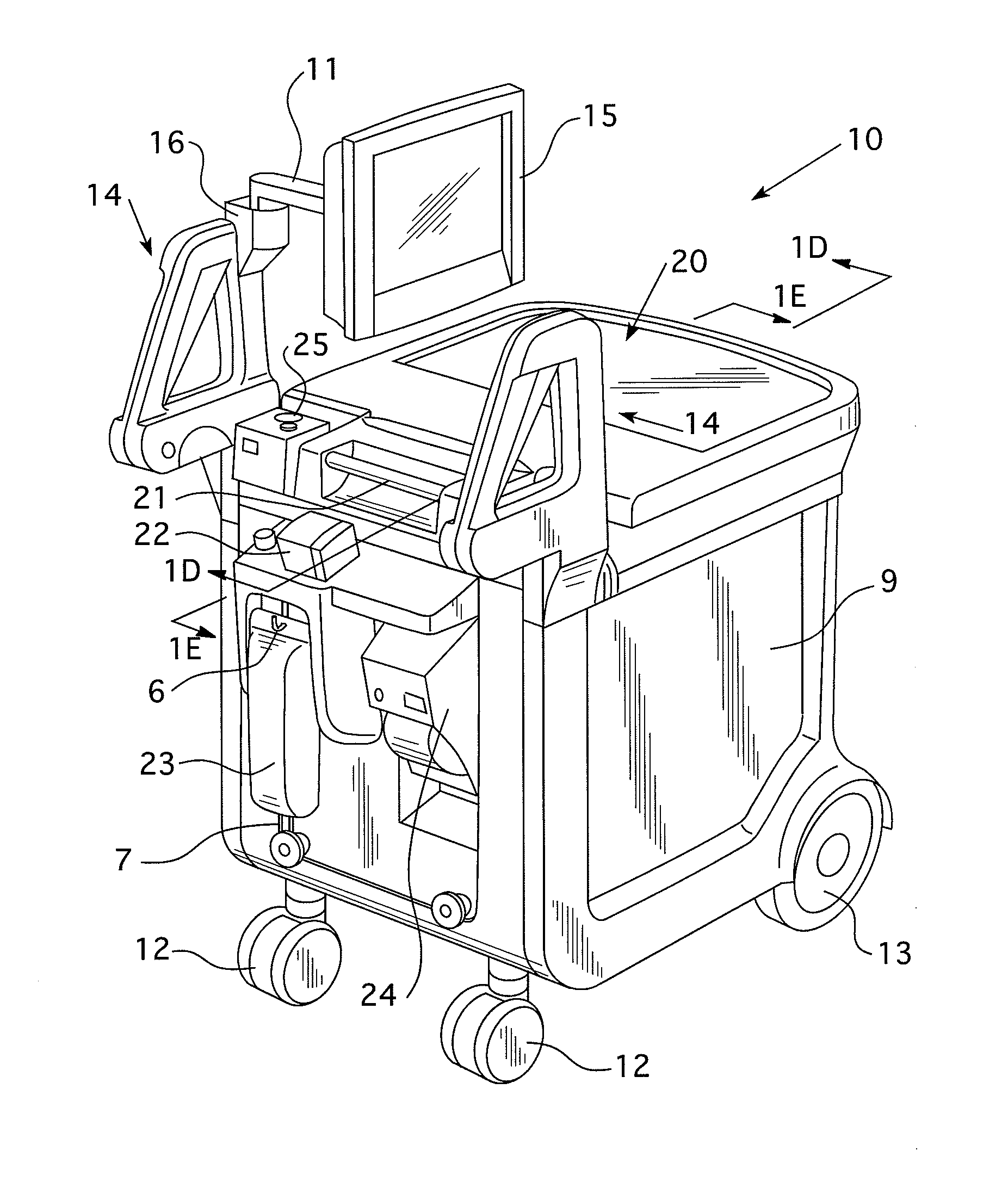 Radiopharmaceutical administration methods, fluid delivery systems and components thereof