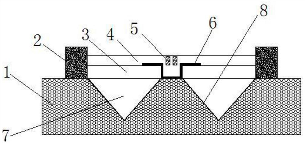 A sub-terahertz wave detector with enhanced thermal effect