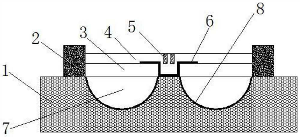 A sub-terahertz wave detector with enhanced thermal effect