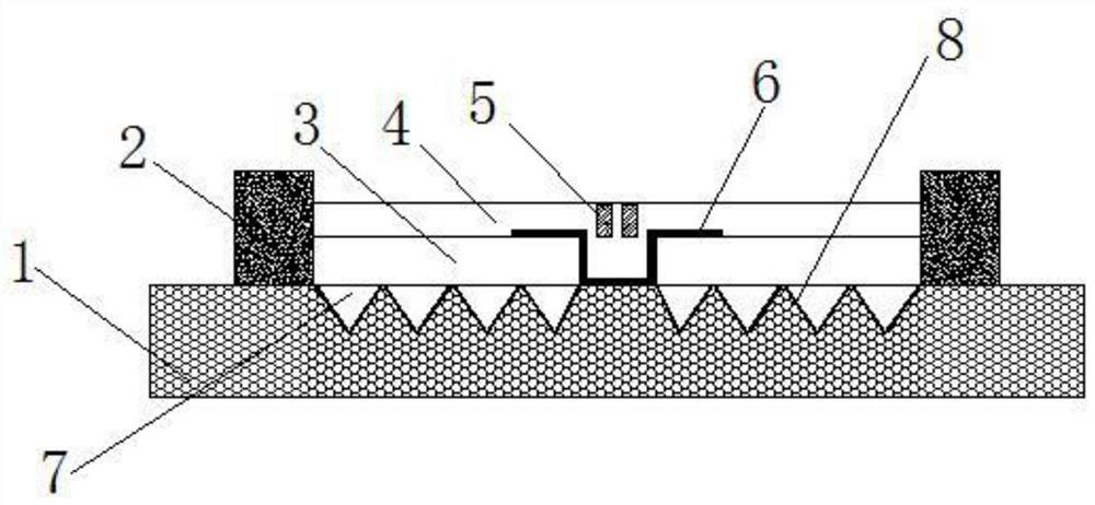 A sub-terahertz wave detector with enhanced thermal effect