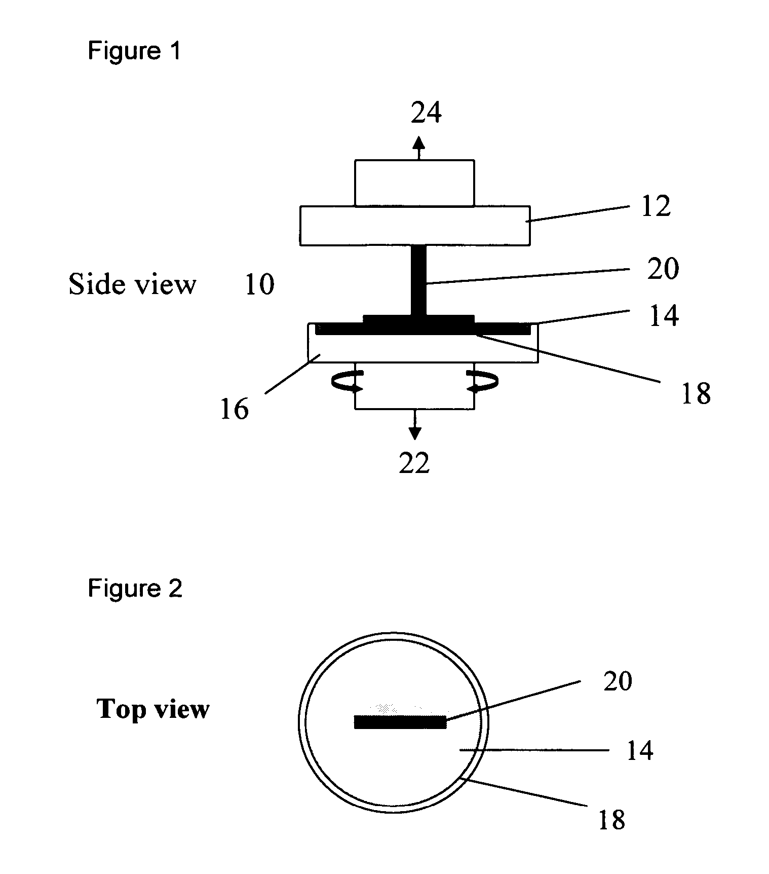 Device to measure the solidification properties of a liquid film and method therefor
