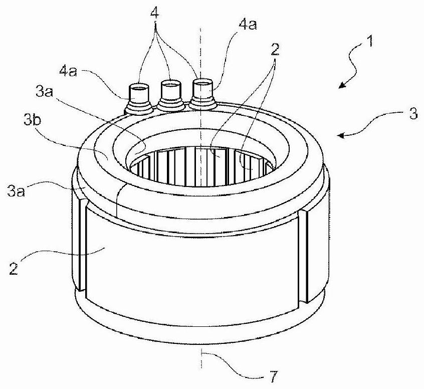 Device for driving a compressor and method for producing such a device