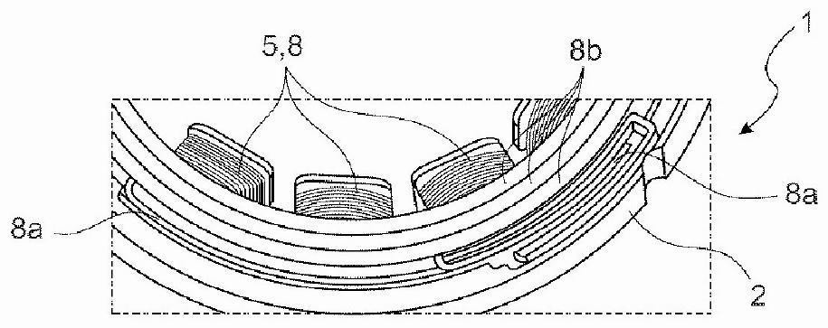 Device for driving a compressor and method for producing such a device