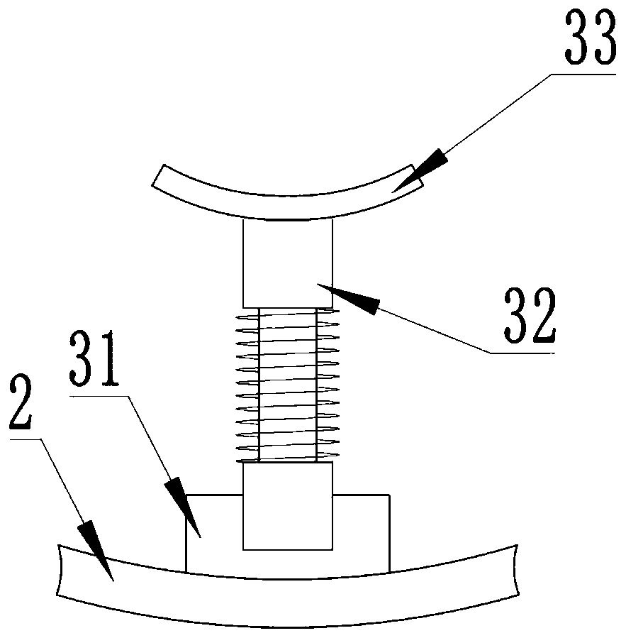 Ship shaft stabilizing and damping device