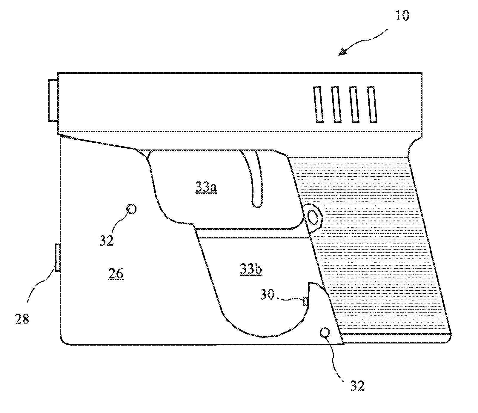 Pistol concealment device