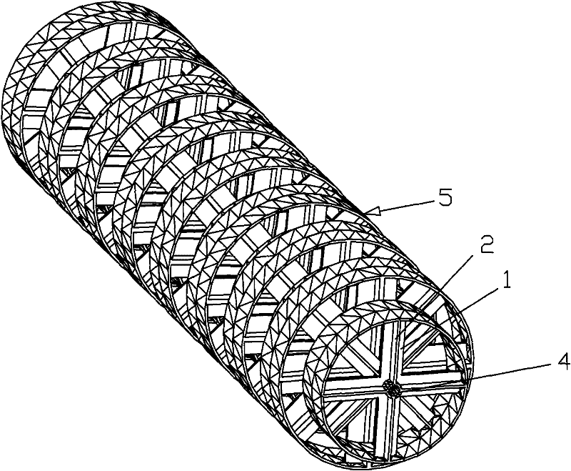 A three-dimensional multi-directional wave-absorbing element and its component and its application