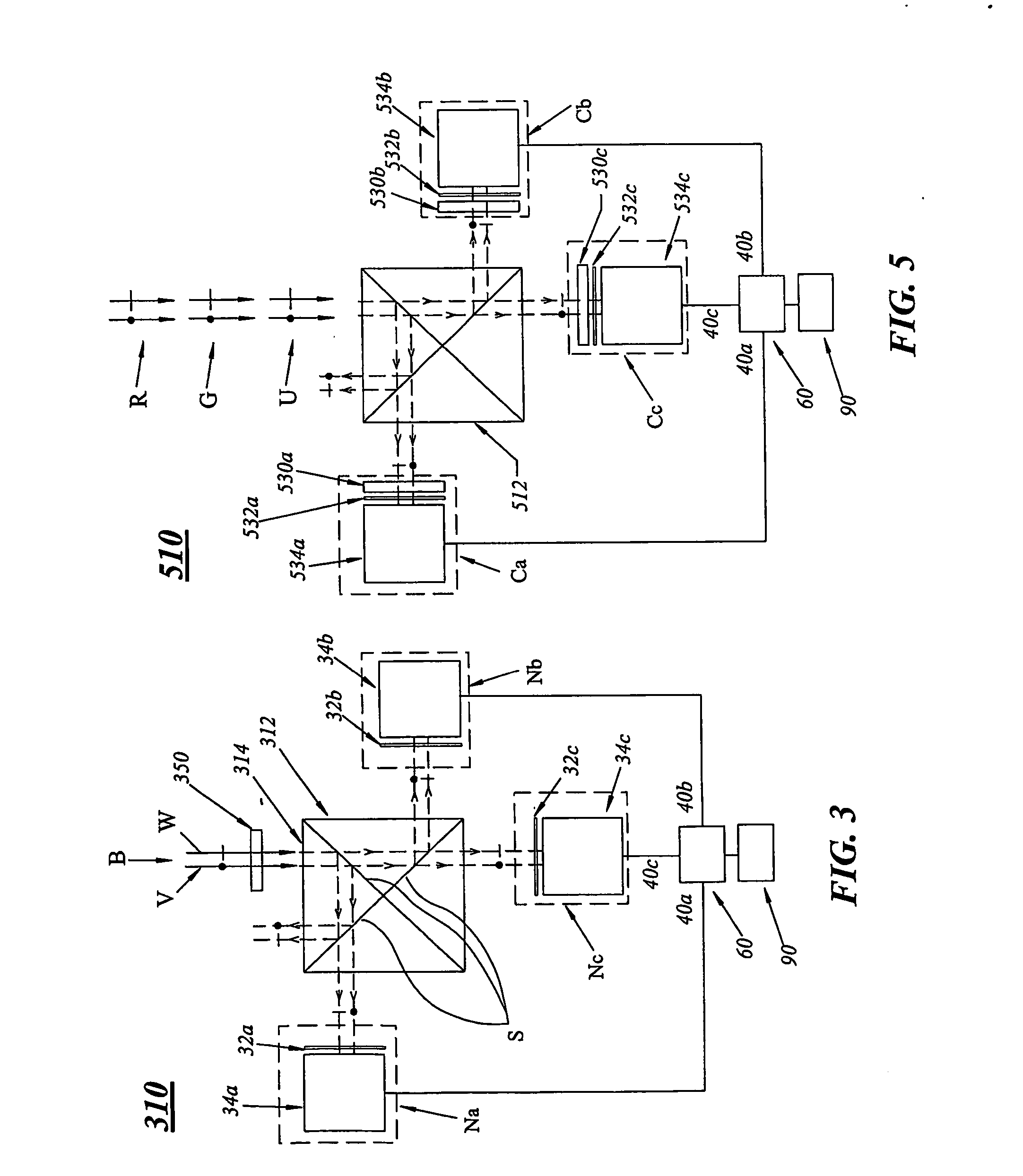 Simultaneous phase shifting module for use in interferometry